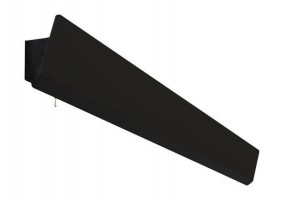 Sieninis šviestuvas WING LED BLACK